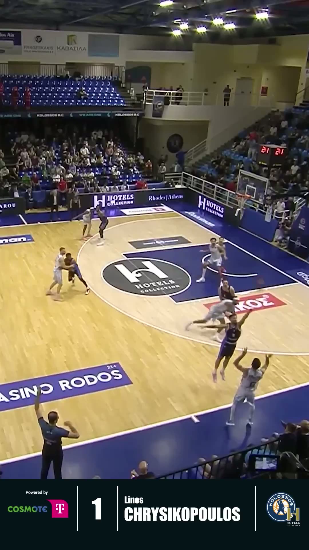 Instagram Story — Greek Basketball League